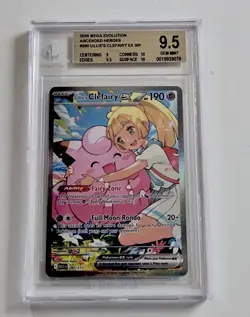 BGS 9.5 Lillie’s Clefairy ex 280 SIR – Ascended Heroes Pokemon beautiful - Image 1