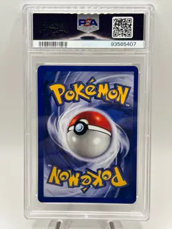 1999 Pokemon Base Set - Ninetales Holo #12 Black Flame Error PSA NM-MT 8 - Image 2