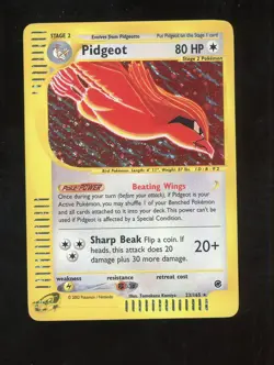 Pokemon TCG Expedition Base Set 23/165 Pidgeot Holo RARE - Image 1