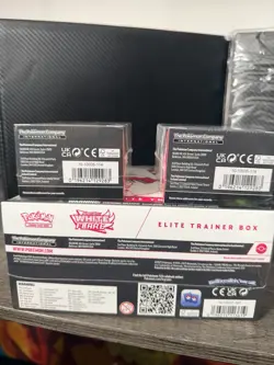 Pokemon Scarlet & Violet White Flare Elite Trainer Box & Booster Bundles English - Image 4
