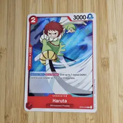 Haruta 1P2 ONE PIECE Whitebeard Pirates OP03-009 CARD GAME - Image 1