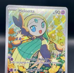 Meloetta 026 Mega Evolution Illustration Rare Black Star Promo Pokemon TCG NM/M - Image 3