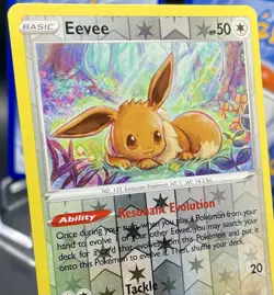 4x Eevee [Reverse Holo] Lot - Sword & Shield & Scarlet & Violet Era Pokemon NM/M - Image 3