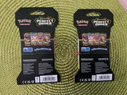 Pokemon TCG Perfect Order Sleeved Booster Pack Lot of 2 - Image 2