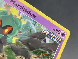 Marshadow 080/203 *SWIRL* Evolving Skies Cosmos Holo Rare Pokemon TCG NM/M - Image 4