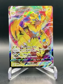 Zeraora VMAX 054/159 Crown Zenith Ultra Rare Full Art Holo Pokemon TCG NM/M - Image 1