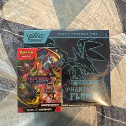 Pokemon TCG Phantasmal Flames ETB And Booster Bundle - Image 1