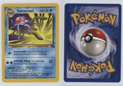 Tentacruel Pokemon Fossil #44 1999 - Image 3