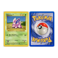 1999 Vintage Pokemon Nidoran Base Set Shadowless Common #55/102 LP Lot of 3 - Image 4
