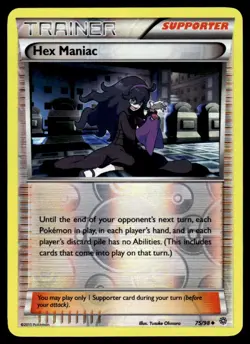 2015 XY - Ancient Origins Hex Maniac Null/Uncommon Reverse Holo #75 - Image 1