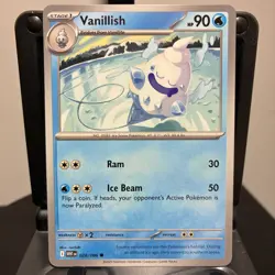 Vanillish - 028/086 - Pokemon White Flare 2025 - Common Card NM - Image 1