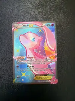 Pokemon Mew EX Full Art Ultra Rare Holo RC24/RC25 Legendary Treasures 120 HP - Image 1