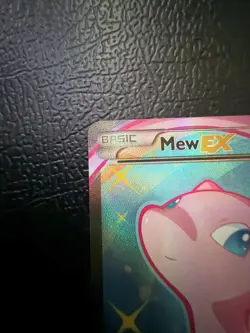 Pokemon Mew EX Full Art Ultra Rare Holo RC24/RC25 Legendary Treasures 120 HP - Image 2