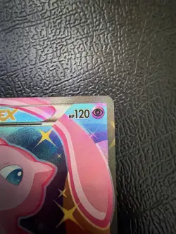 Pokemon Mew EX Full Art Ultra Rare Holo RC24/RC25 Legendary Treasures 120 HP - Image 3