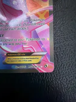Pokemon Mew EX Full Art Ultra Rare Holo RC24/RC25 Legendary Treasures 120 HP - Image 4