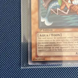 1st Edition Toon Mermaid - MRL-072 - Ultra Rare - LP - Yu-Gi-Oh! - Image 4