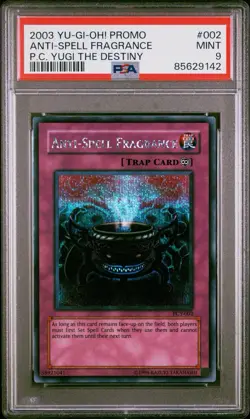 Yu-Gi-Oh! ANTI-SPELL FRAGRANCE Power Chaos Yugi PCY-002 PSA 10 Secret PSA 9 - Image 1