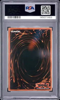 2002 YU-GI-OH! STARTER DECK: YUGI #006 DARK MAGICIAN PSA 4 - Image 2