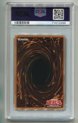 2002 YU-GI-OH DARK MAGICIAN LOB-005 1ST EDITION ASIAN ENGLISH UR HOLO PSA 8 P1 - Image 2