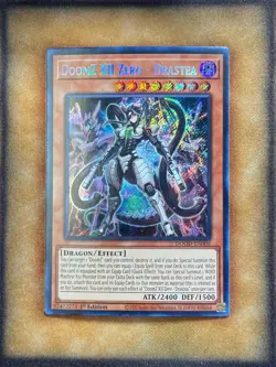 Yugioh DoomZ XII Zero - Drastea DOOD-EN008 Secret Rare 1st Ed NM - Image 1