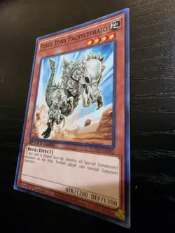 Yu-gi-oh! Fossil Dyna Pachycephalo SGX4-END02 1st Edition Speed Duel - Image 2