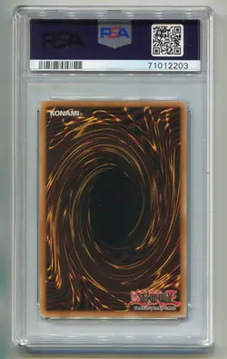 2002 YU-GI-OH YUGI EVO BLACK LUSTER SOLDIER SYE-024 HOLO UNLIMITED PSA 10 B P1 - Image 2