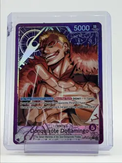 DONQUIXOTE 2025 ONE PIECE AZURE SEA'S SEVEN LEADER ALT ART OP14-060 Q3423 - Image 1