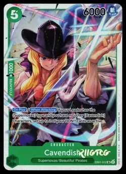 Cavendish - EB01-012 SR Prb-02 One Piece NM - Image 1