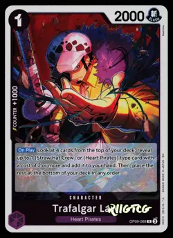 Trafalgar Law - OP09-069 Premium Booster -The Best- Vol. 2 One Piece NM - Image 1