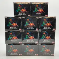 Lot of (11) One Piece EN OP06 Wings of the Captain Booster Boxes Sealed - Image 1