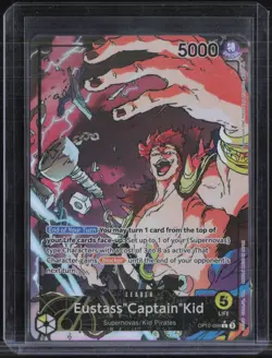 One Piece Royal Blood Leader Alternate Art #OP10-099 Eustass Captain Kid - Image 1