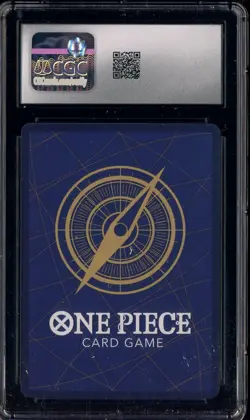 2024 One Piece Japanese Premium Booster Best Monkey D Luffy Super Rare CGC 8.5 - Image 2