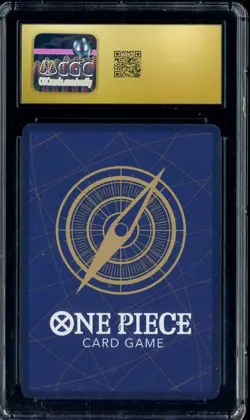 2024 One Piece Japanese P-055 Premium Booster Best Promo Monkey D Luffy CGC 10 - Image 2