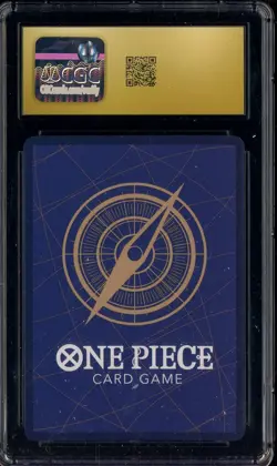 2023 One Piece Japanese OP04 Alternate Art #090 Monkey D Luffy CGC 10 PRISTINE - Image 2