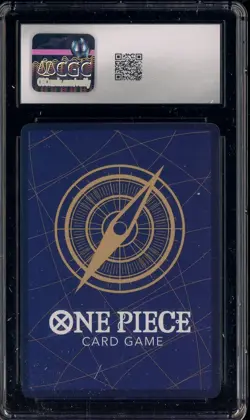 2022 One Piece Japanese Paramount War Alternate Art Monkey D Luffy SR CGC 9 MINT - Image 2