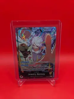 One Piece TCG English EB04-001 Jewelry Bonney Leader Alt Art Parallel - Image 1