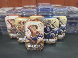 One Piece Tin Pack Set Vol 2 Set of 6| TS-02 OP-13 | Sealed Bandai English - Image 1