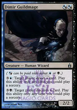Dimir Guildmage 2x FOIL RAV MTG Ravnica Uncommon MINT blue black - Image 1
