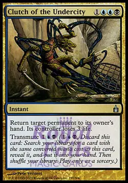 Clutch of the Undercity 1x FOIL RAV MTG Ravnica Uncommon MINT blue black - Image 1