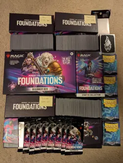 MTG Magic The Gathering Foundations Collection - Beginner Box + Starter + MORE! - Image 1