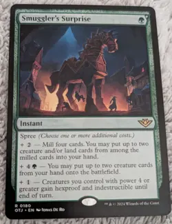 Smuggler's Surprise #180 (NM) Outlaws of Thunder Junction OTJ MTG - Image 1