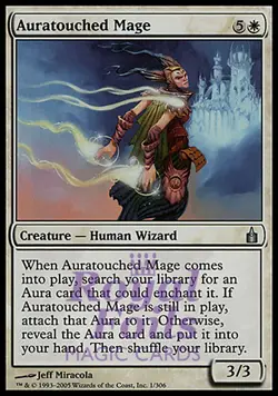 Auratouched Mage x1 FOIL RAV MTG Ravnica Uncommon MINT white - Image 1