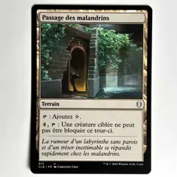 PASSAGE DES MALANDRINS MTG CLB - CARTE MAGIC THE GATHERING FR NEUF - Image 1