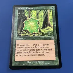 Vitality Charm [Onslaught] Magic MTG LP - Image 2