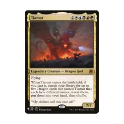 WOTC MtG The List Tiamat (MR) NM - Image 1