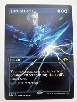 Flare of Denial - Modern Horizons 3 Borderless Regular MTG - NM - Image 1