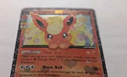 2016 POKEMON BASIC FLAREON EX RC6/RC32 GENERATIONS RADIANT COLLECTION USED - Image 3