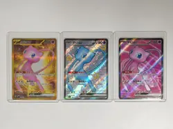 IN STOCK Pokemon TCG S-Chinese 3 Mew EX UR SR SSR Full Art Holo Collect 151C NM - Image 1