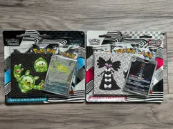 2x POKEMON - S&V BLACK BOLT WHITE FLARE TECH STICKER COLLECTION - New / Sealed - Image 1