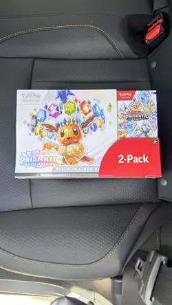 LOT OF (3) Pokemon TCG Prismatic Evolutions ETB Booster Bundle Costco 2 Pack - Image 2